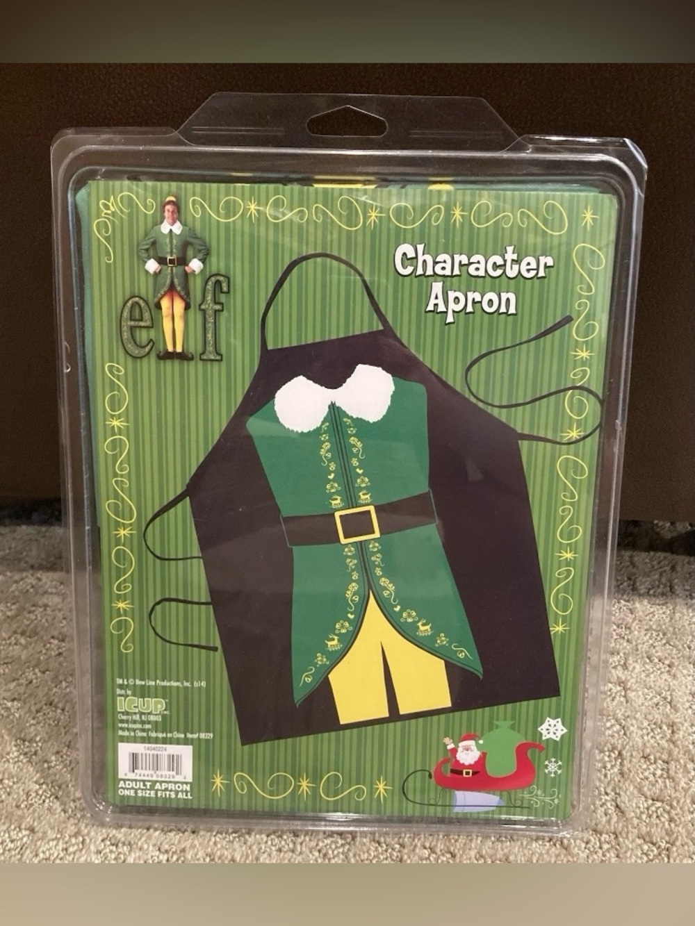 NEW - ICUP Inc Elf Adult Unisex Chef Costume/Apron